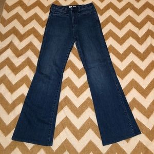 Madewell flea market flare size 28